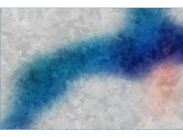 BLUR 1 - Rectangular cotton rug by VIDAME EDITIONS - view 2